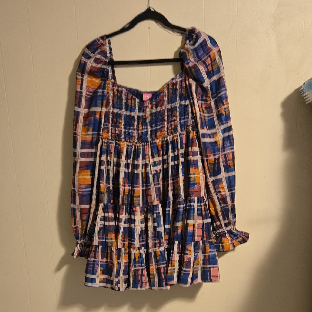 Sincerely Ours Kinsley Grunge Plaid Dress